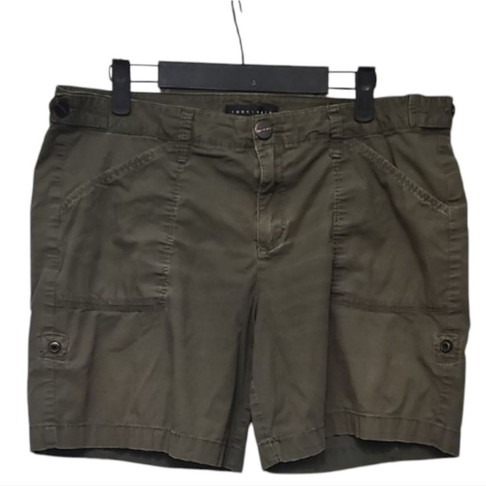 Sanctuary By Anthropologie Women's Olive Cargo Shorts Size 30